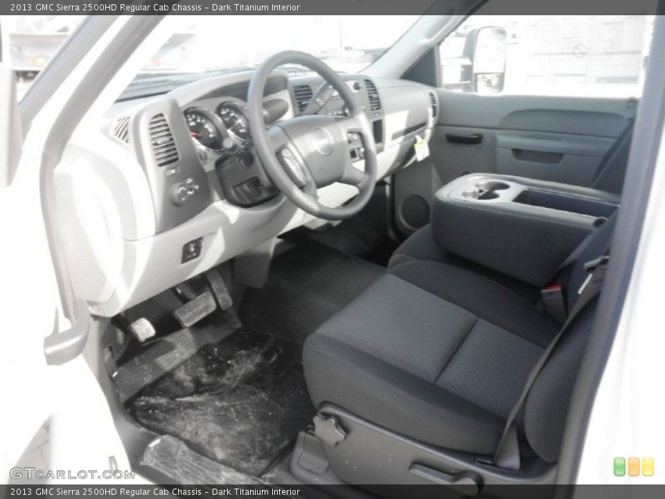 Dark Titanium Interior Photo for the 2013 GMC Sierra 2500HD Regular Cab Chassis #77116327