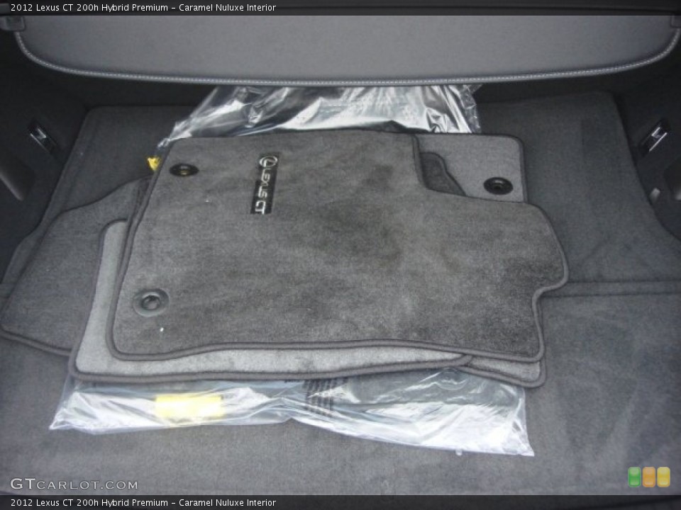 Caramel Nuluxe Interior Trunk for the 2012 Lexus CT 200h Hybrid Premium #77117396