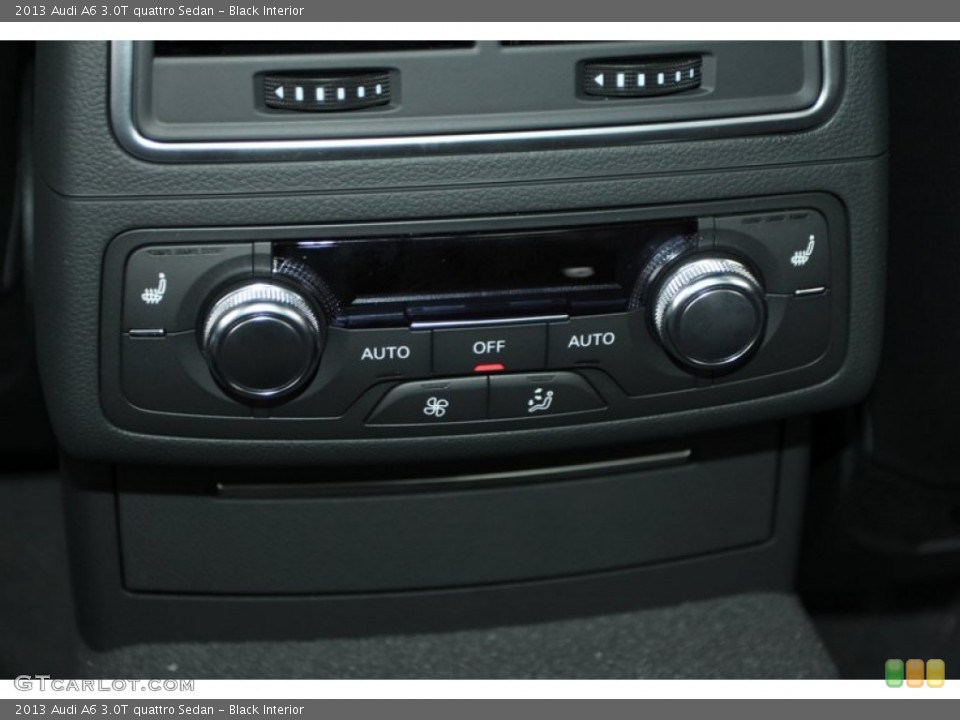 Black Interior Controls for the 2013 Audi A6 3.0T quattro Sedan #77120354