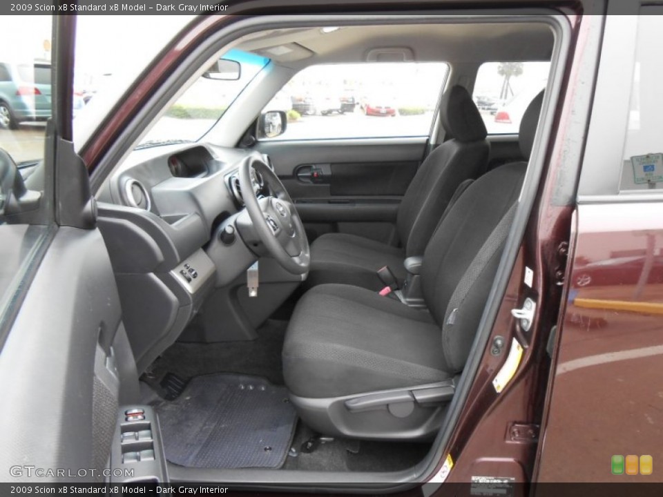 Dark Gray Interior Front Seat for the 2009 Scion xB  #77120455