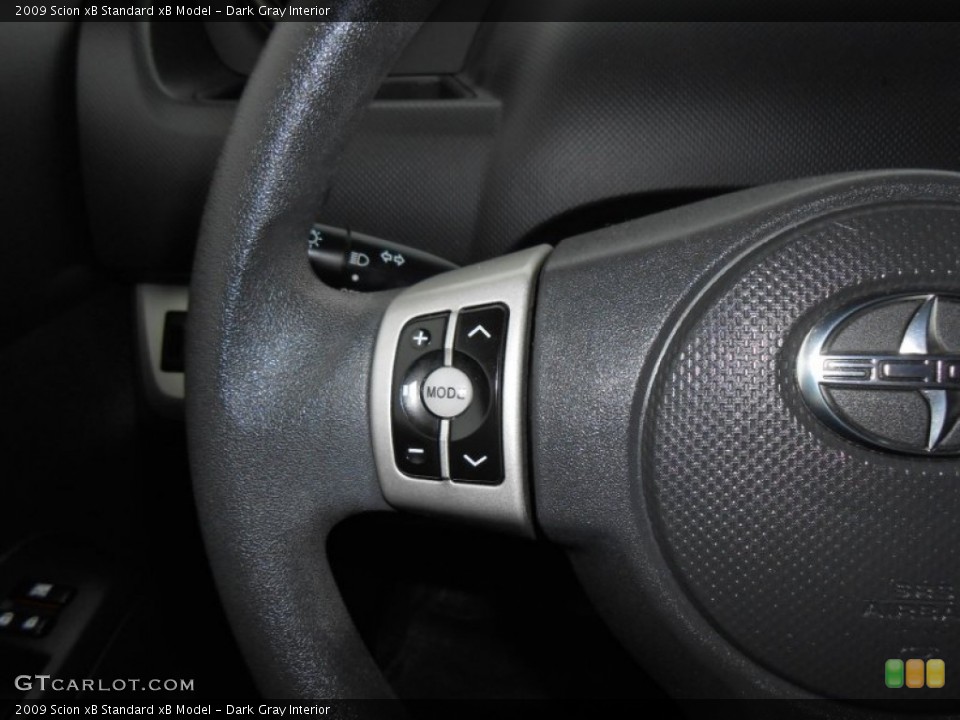 Dark Gray Interior Controls for the 2009 Scion xB  #77120624