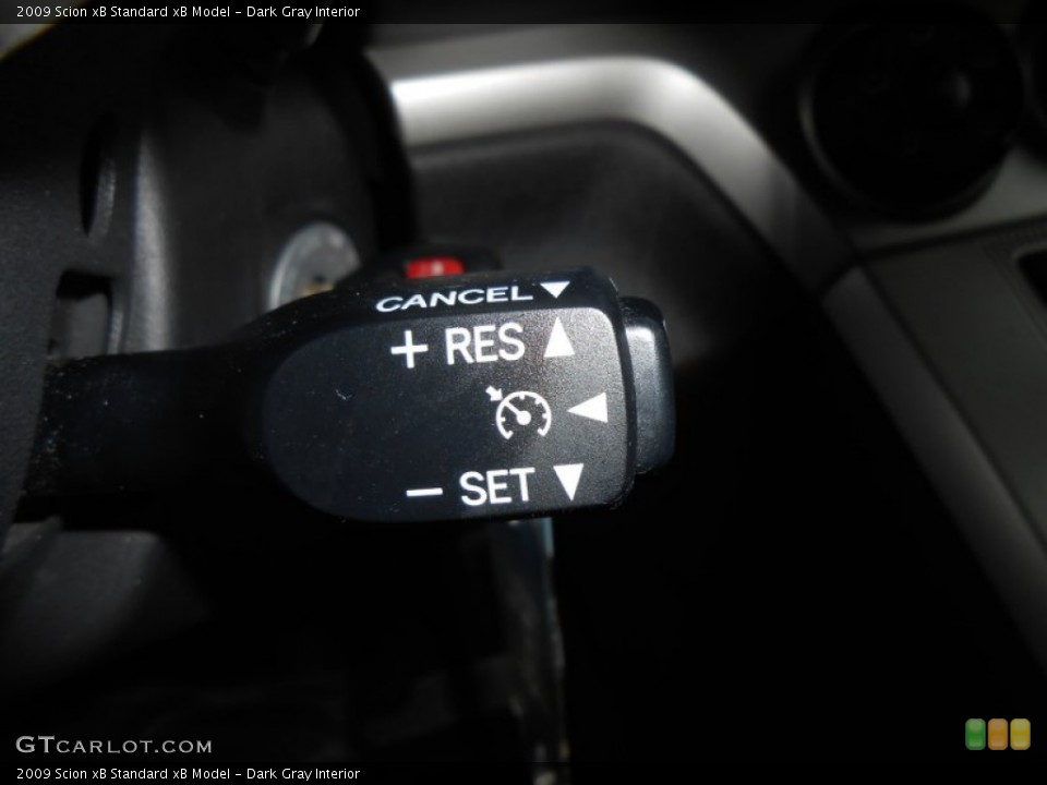 Dark Gray Interior Controls for the 2009 Scion xB  #77120722
