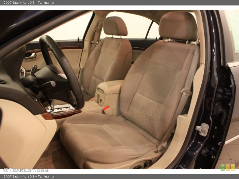 Tan Interior Photo for the 2007 Saturn Aura XE #77121203
