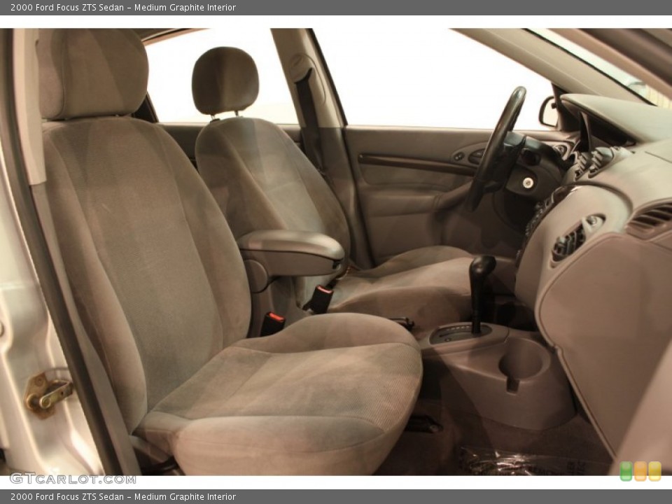 Medium Graphite Interior Front Seat for the 2000 Ford Focus ZTS Sedan #77121986