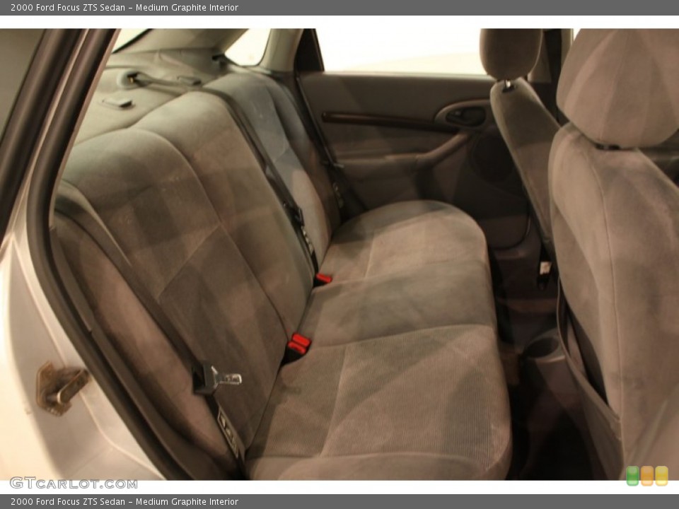 Medium Graphite Interior Rear Seat for the 2000 Ford Focus ZTS Sedan #77122003