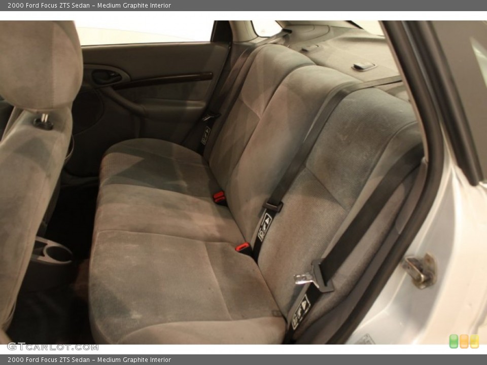 Medium Graphite Interior Rear Seat for the 2000 Ford Focus ZTS Sedan #77122022