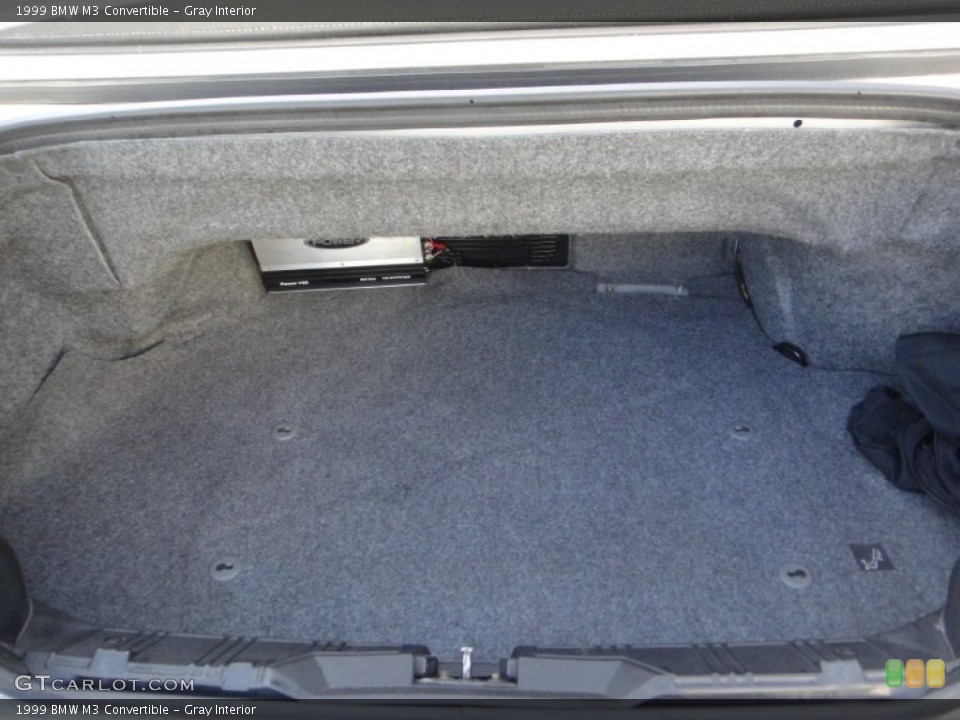 Gray Interior Trunk for the 1999 BMW M3 Convertible #77123108