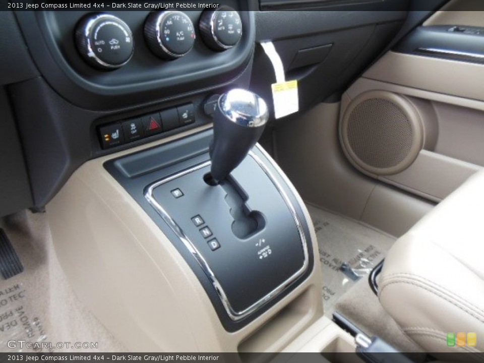 Dark Slate Gray/Light Pebble Interior Transmission for the 2013 Jeep Compass Limited 4x4 #77123159