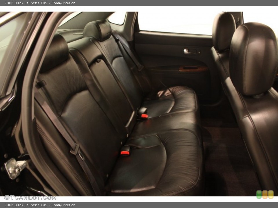 Ebony Interior Rear Seat for the 2006 Buick LaCrosse CXS #77123165