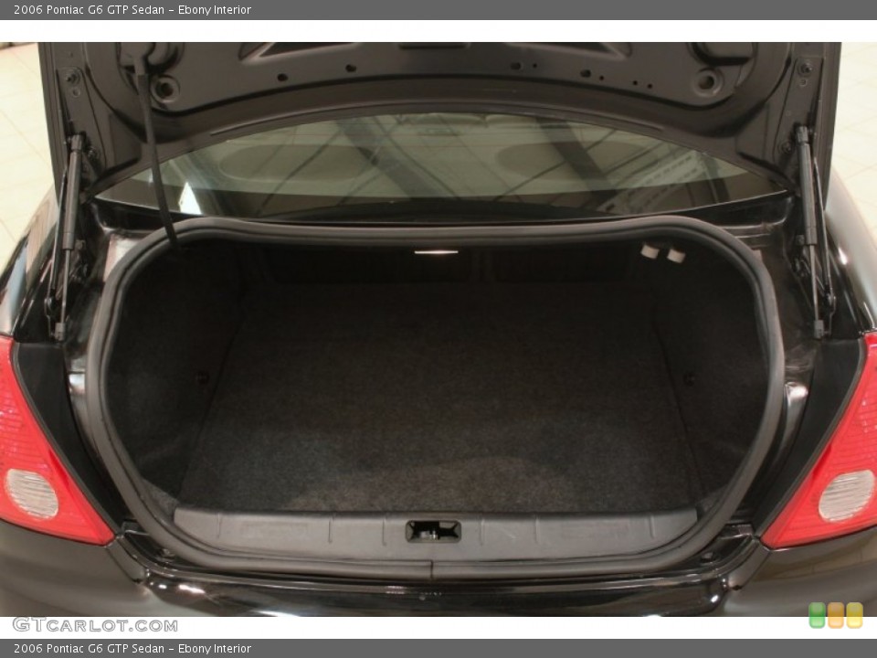 Ebony Interior Trunk for the 2006 Pontiac G6 GTP Sedan #77123544