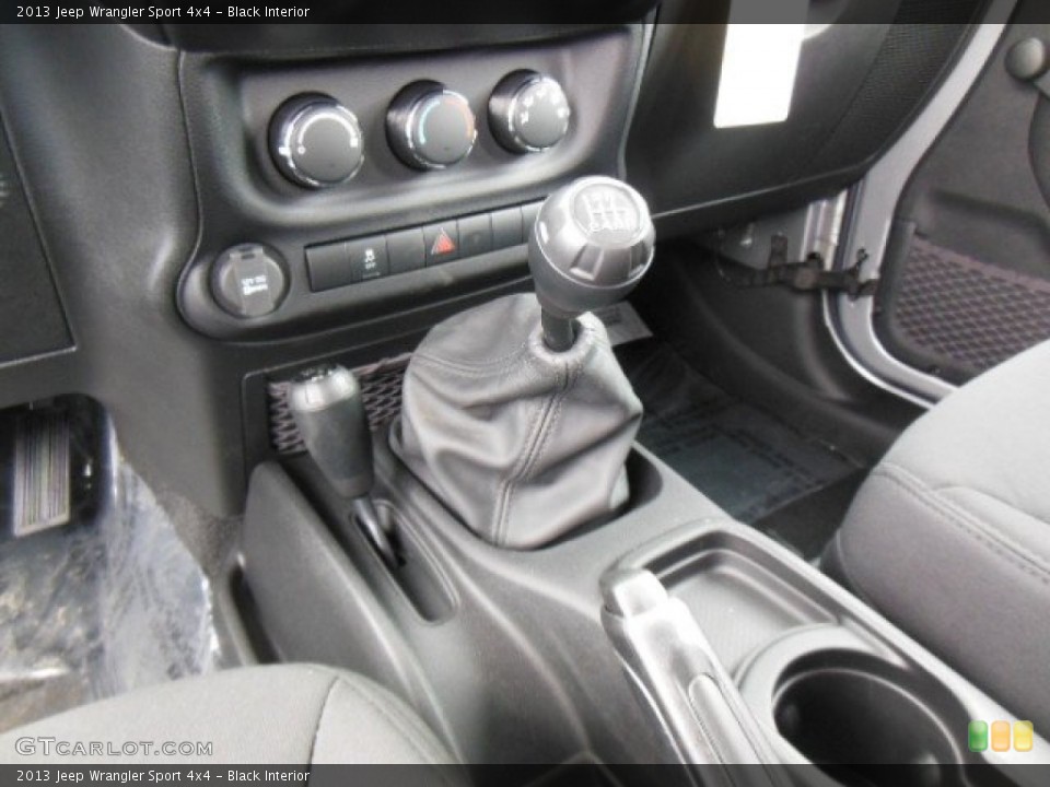 Black Interior Transmission for the 2013 Jeep Wrangler Sport 4x4 #77124485