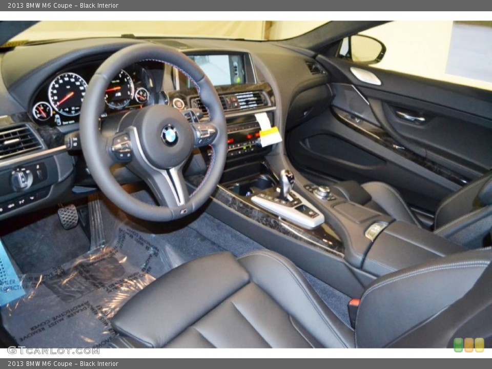 Black Interior Prime Interior for the 2013 BMW M6 Coupe #77125440
