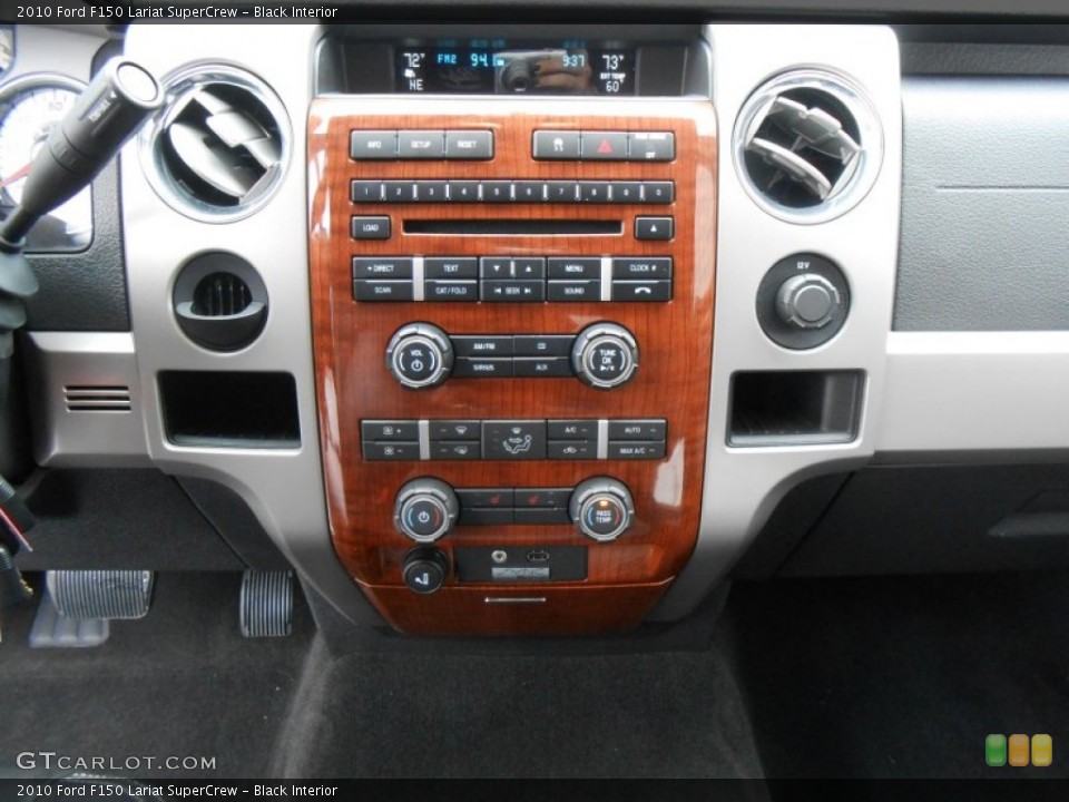 Black Interior Controls for the 2010 Ford F150 Lariat SuperCrew #77128514