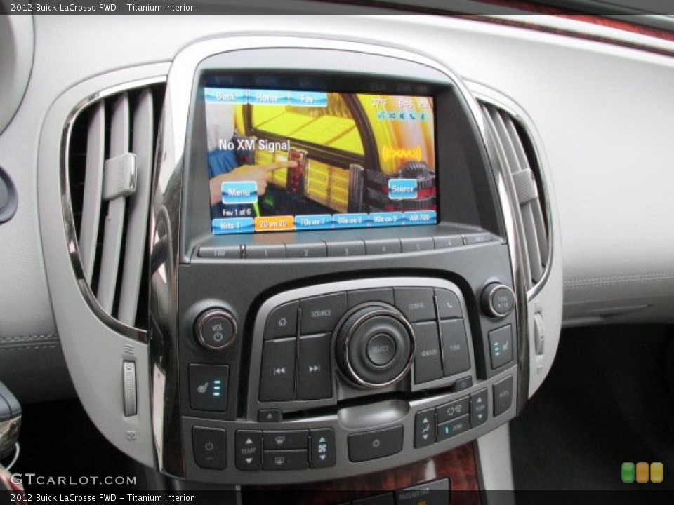 Titanium Interior Controls for the 2012 Buick LaCrosse FWD #77128550
