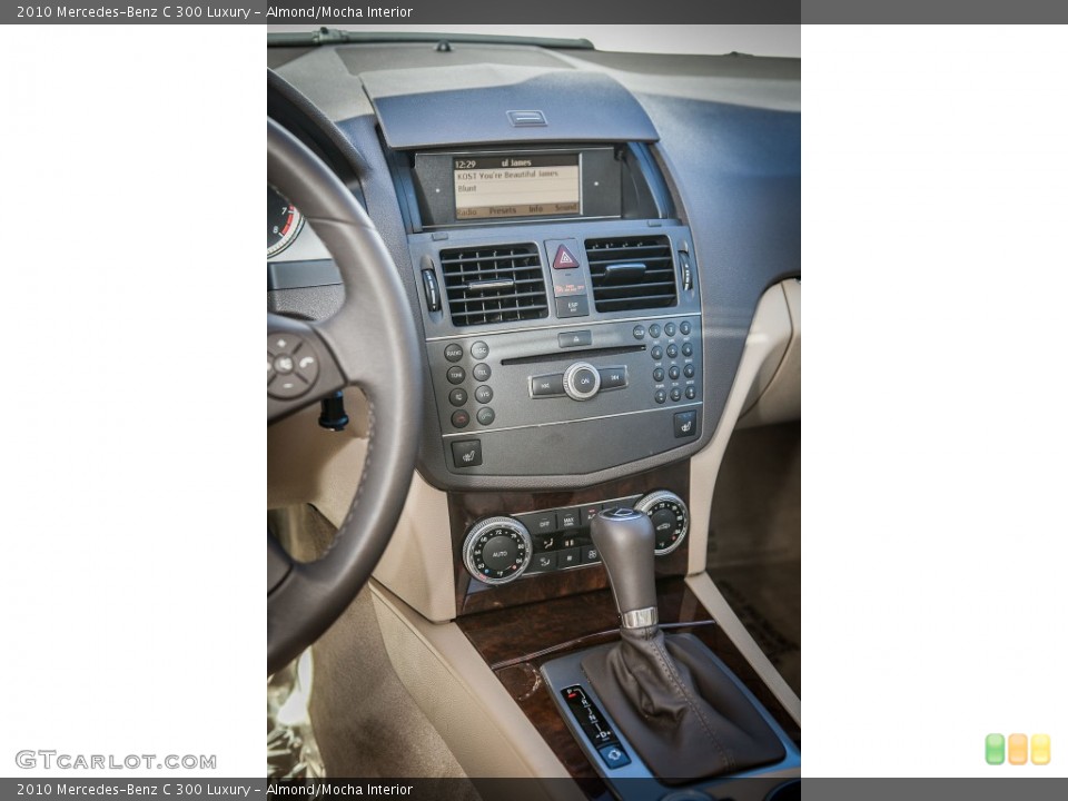 Almond/Mocha Interior Controls for the 2010 Mercedes-Benz C 300 Luxury #77132557