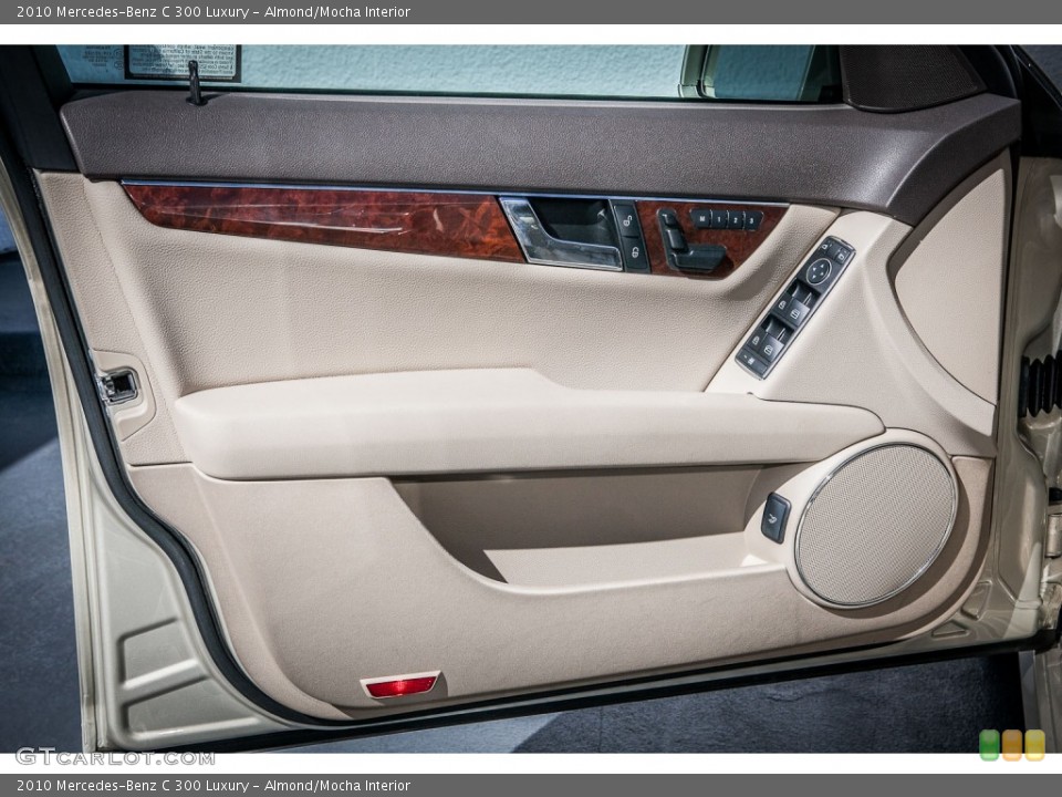 Almond/Mocha Interior Door Panel for the 2010 Mercedes-Benz C 300 Luxury #77133011