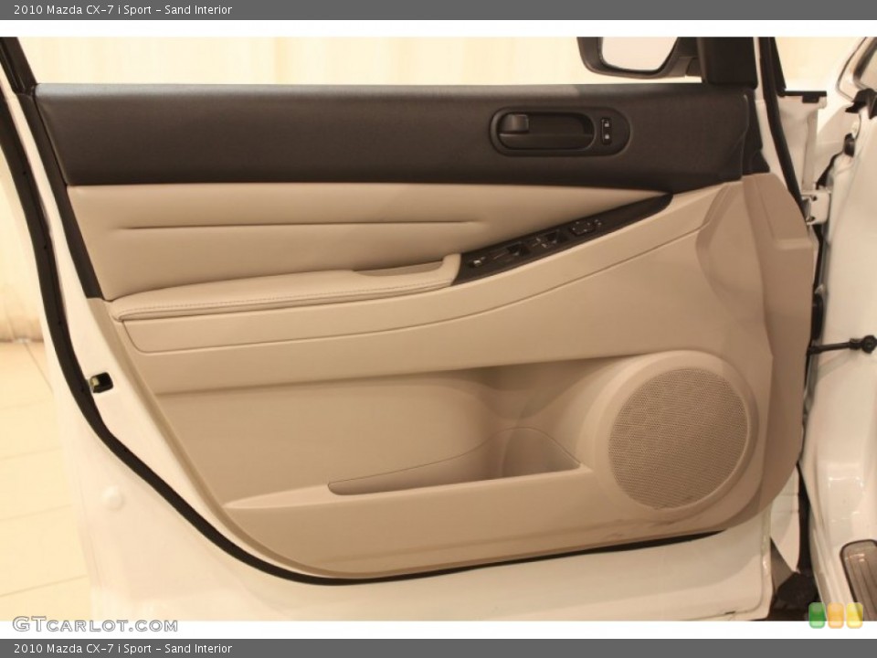 Sand Interior Door Panel for the 2010 Mazda CX-7 i Sport #77134316