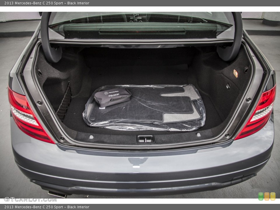 Black Interior Trunk for the 2013 Mercedes-Benz C 250 Sport #77135277