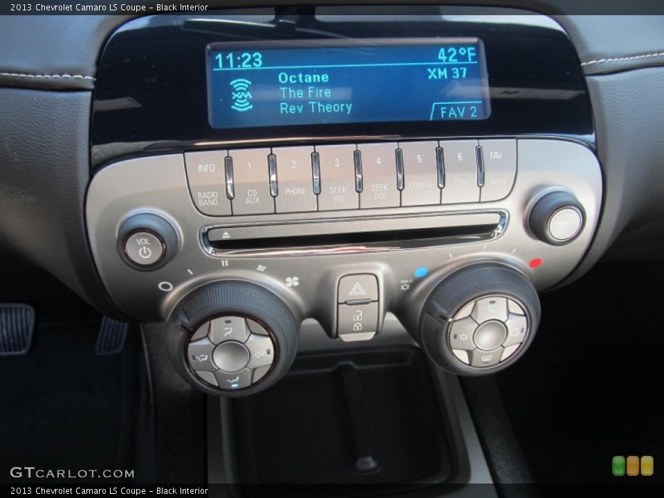 Black Interior Audio System for the 2013 Chevrolet Camaro LS Coupe #77135523