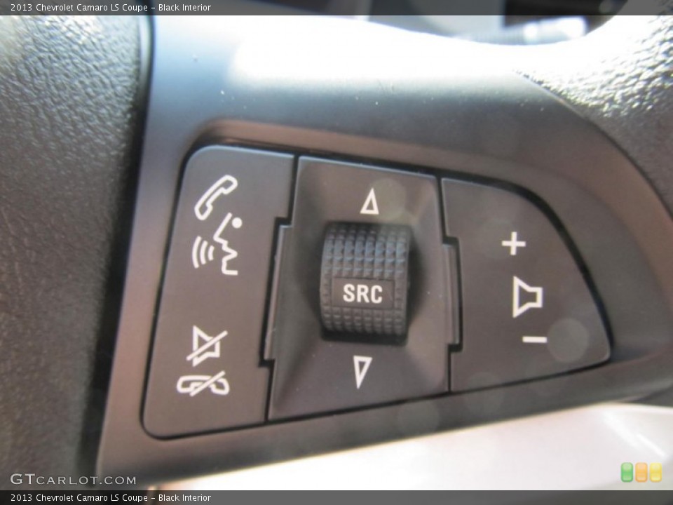 Black Interior Controls for the 2013 Chevrolet Camaro LS Coupe #77135569