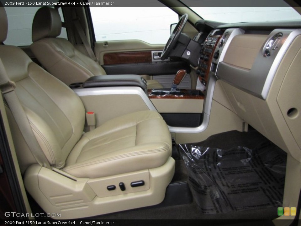 Camel/Tan Interior Photo for the 2009 Ford F150 Lariat SuperCrew 4x4 #77136273