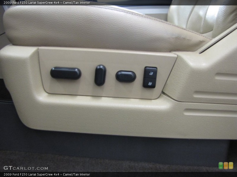 Camel/Tan Interior Controls for the 2009 Ford F150 Lariat SuperCrew 4x4 #77136290