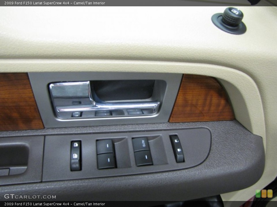 Camel/Tan Interior Controls for the 2009 Ford F150 Lariat SuperCrew 4x4 #77136344