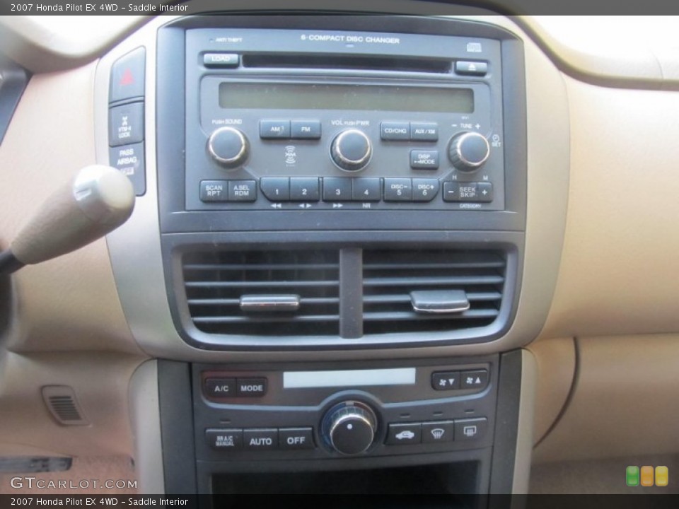 Saddle Interior Controls for the 2007 Honda Pilot EX 4WD #77137841