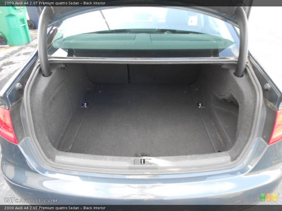 Black Interior Trunk for the 2009 Audi A4 2.0T Premium quattro Sedan #77143469