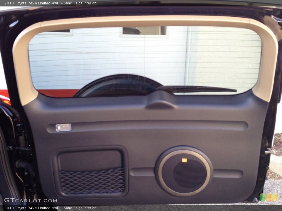 Sand Beige Interior Door Panel for the 2010 Toyota RAV4 Limited 4WD #77143646
