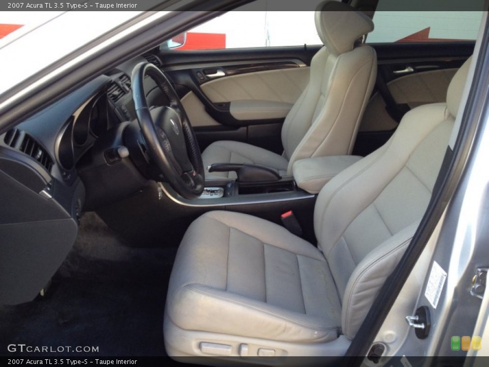 Taupe Interior Photo for the 2007 Acura TL 3.5 Type-S #77144017