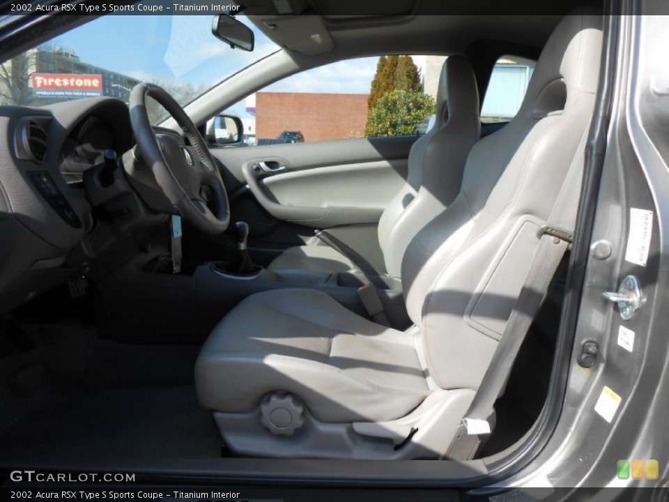 Titanium Interior Front Seat for the 2002 Acura RSX Type S Sports Coupe #77144164