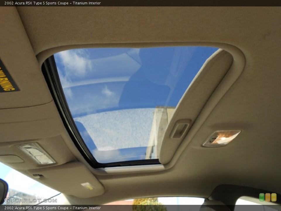 Titanium Interior Sunroof for the 2002 Acura RSX Type S Sports Coupe #77144176