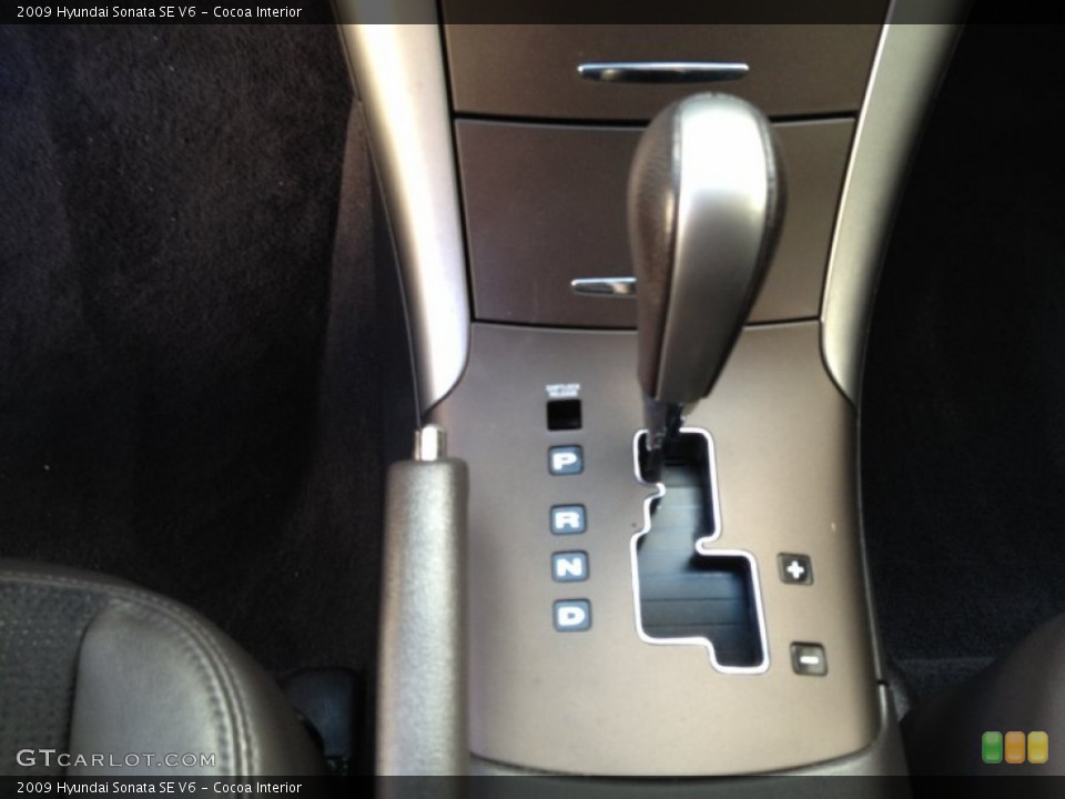 Cocoa Interior Transmission for the 2009 Hyundai Sonata SE V6 #77144603