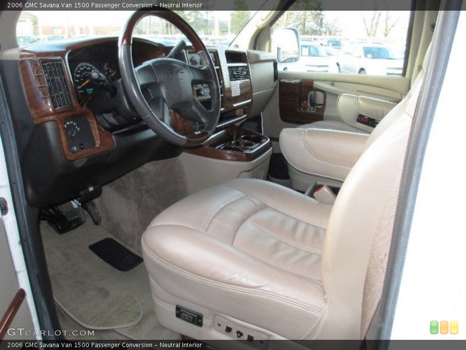 Neutral Interior Prime Interior for the 2006 GMC Savana Van 1500 Passenger Conversion #77145150