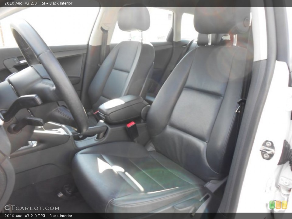 Black Interior Front Seat for the 2010 Audi A3 2.0 TFSI #77145176