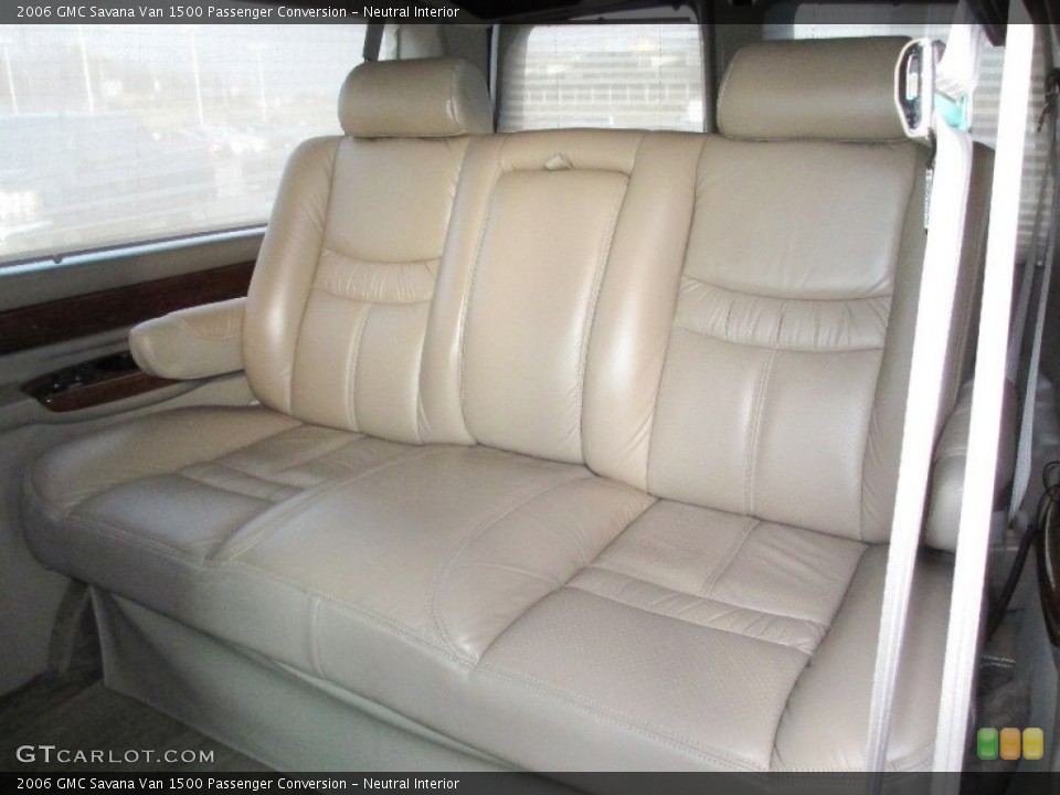 Neutral Interior Rear Seat for the 2006 GMC Savana Van 1500 Passenger Conversion #77145186