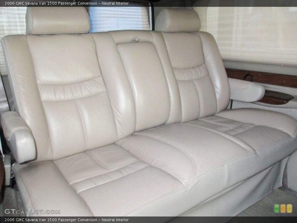Neutral Interior Rear Seat for the 2006 GMC Savana Van 1500 Passenger Conversion #77145233