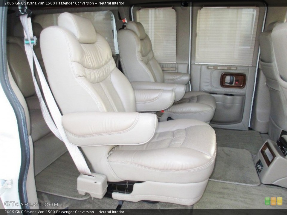 Neutral Interior Rear Seat for the 2006 GMC Savana Van 1500 Passenger Conversion #77145245