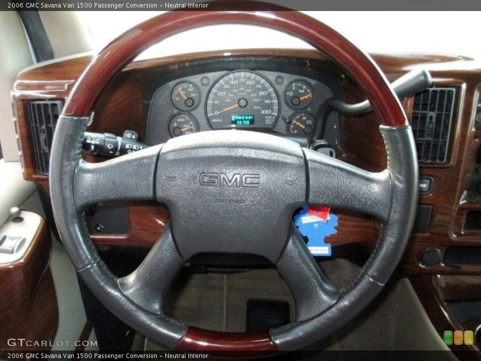 Neutral Interior Steering Wheel for the 2006 GMC Savana Van 1500 Passenger Conversion #77145263