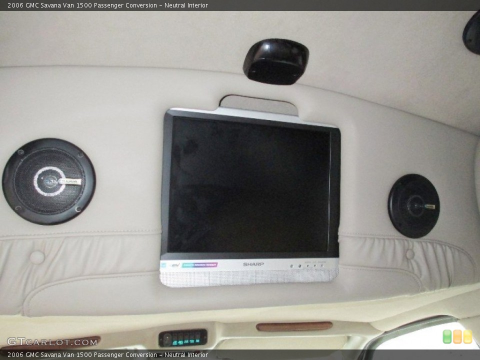 Neutral Interior Entertainment System for the 2006 GMC Savana Van 1500 Passenger Conversion #77145319