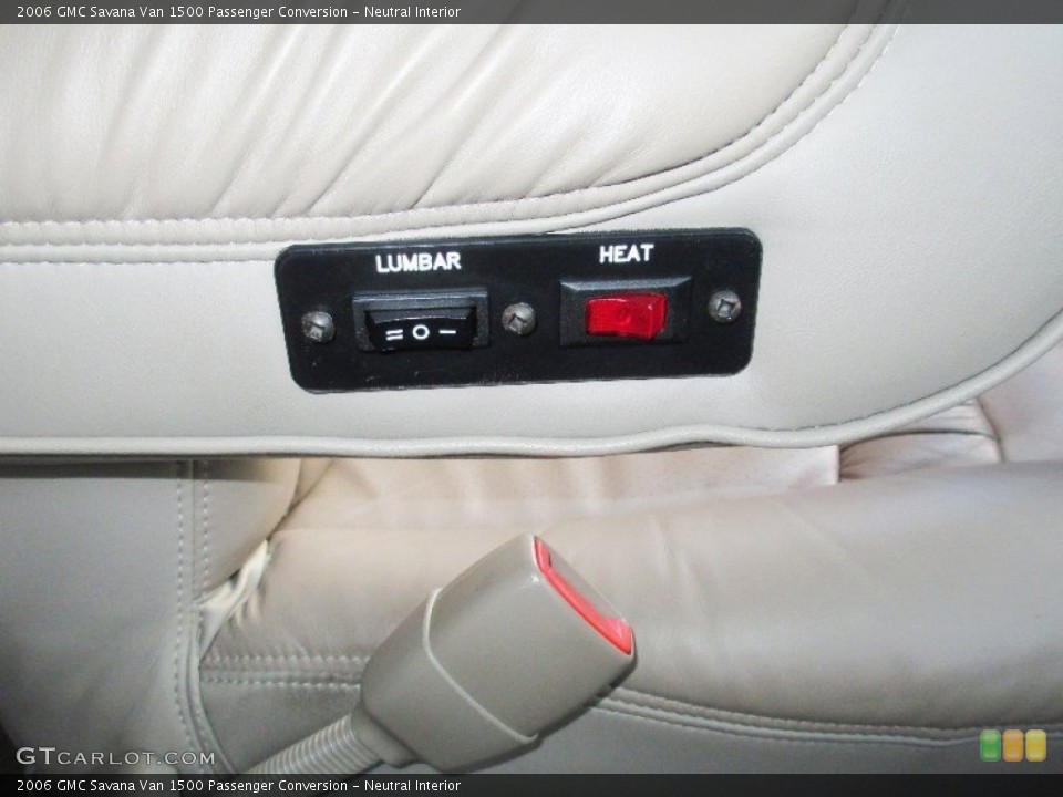 Neutral Interior Controls for the 2006 GMC Savana Van 1500 Passenger Conversion #77145371