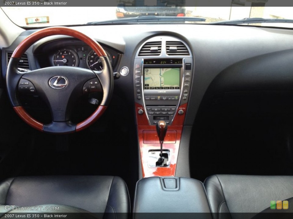 Black Interior Dashboard for the 2007 Lexus ES 350 #77145959