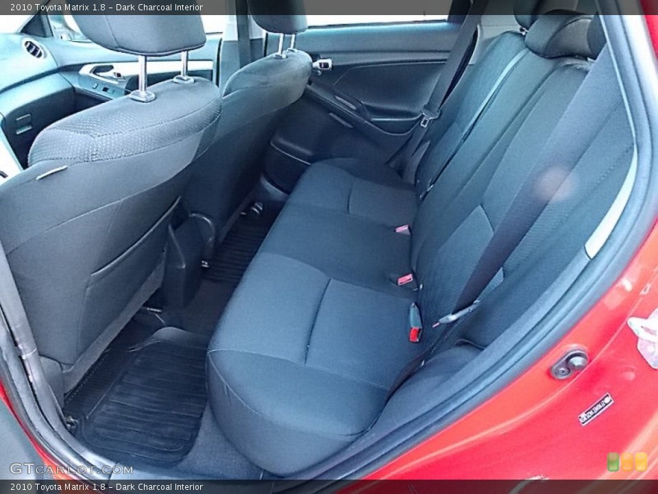 Dark Charcoal Interior Rear Seat for the 2010 Toyota Matrix 1.8 #77146353