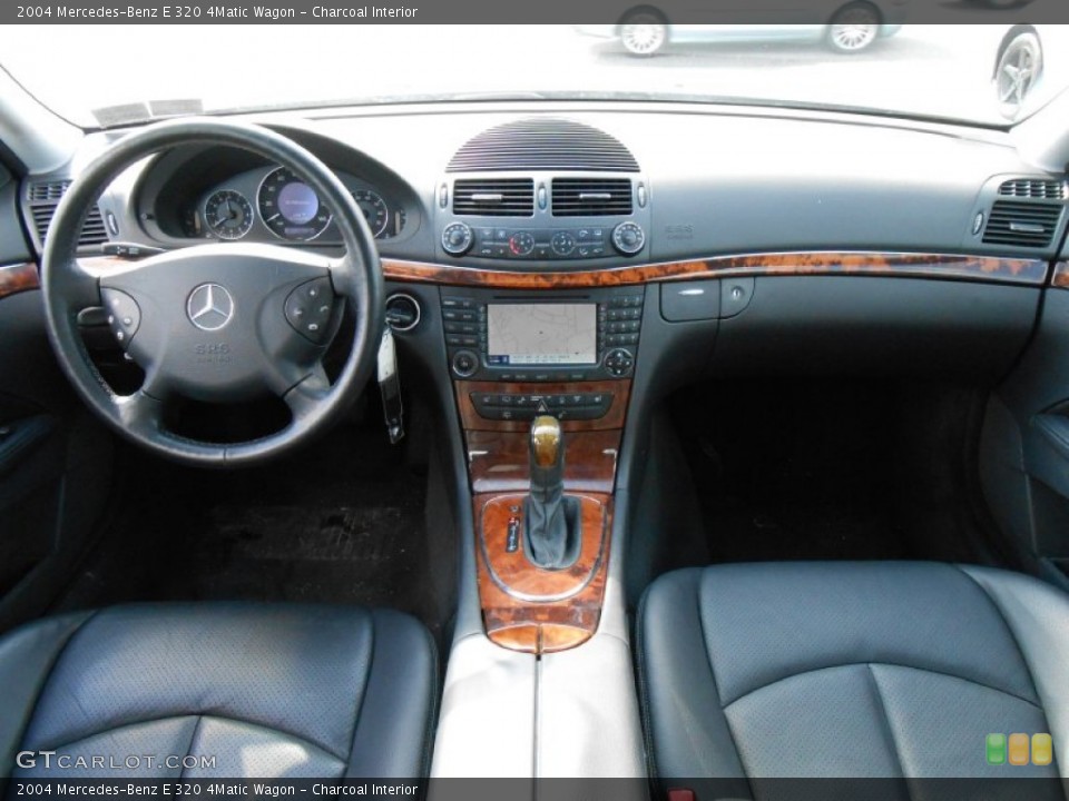 Charcoal Interior Dashboard for the 2004 Mercedes-Benz E 320 4Matic Wagon #77147504