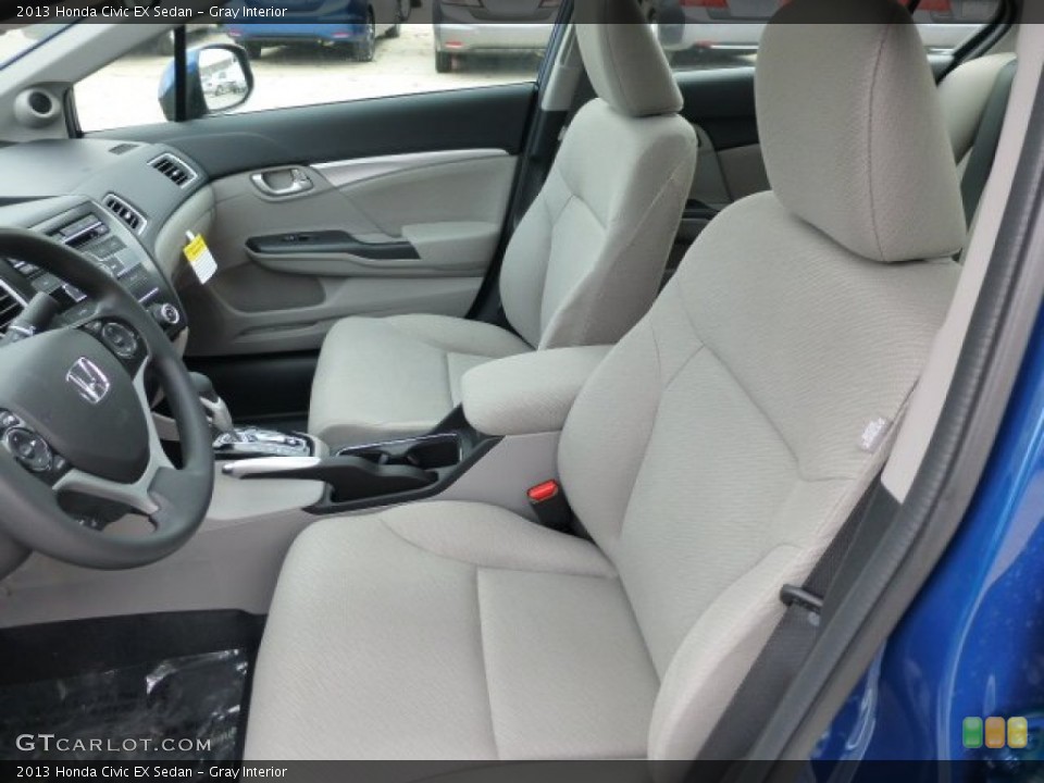 Gray Interior Photo for the 2013 Honda Civic EX Sedan #77149981