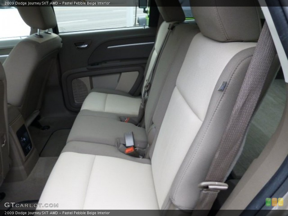 Pastel Pebble Beige Interior Rear Seat for the 2009 Dodge Journey SXT AWD #77150793