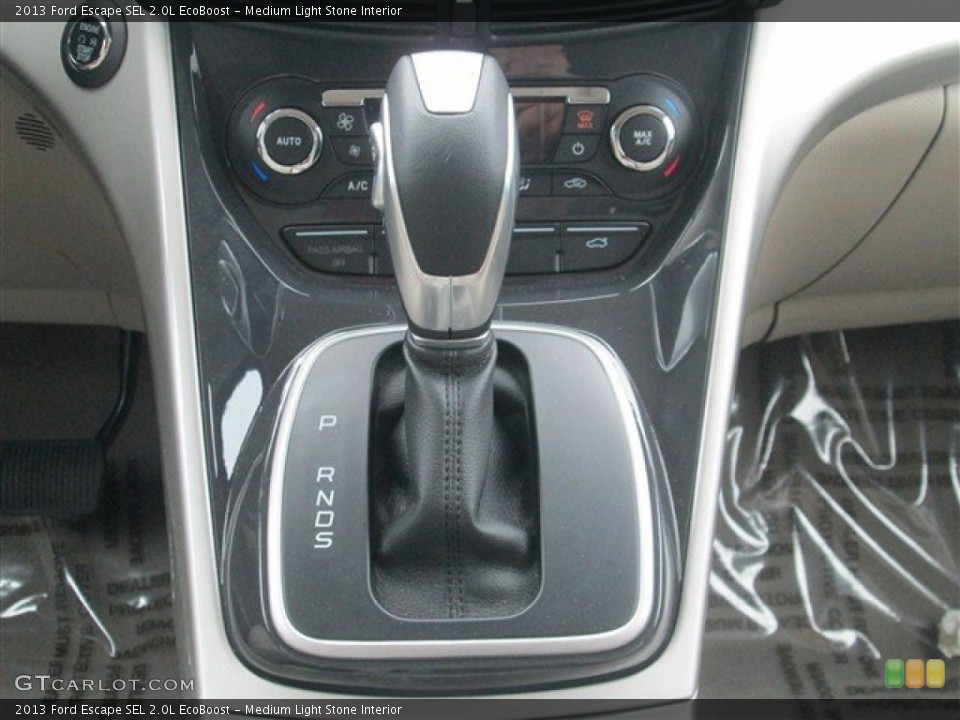 Medium Light Stone Interior Transmission for the 2013 Ford Escape SEL 2.0L EcoBoost #77151654