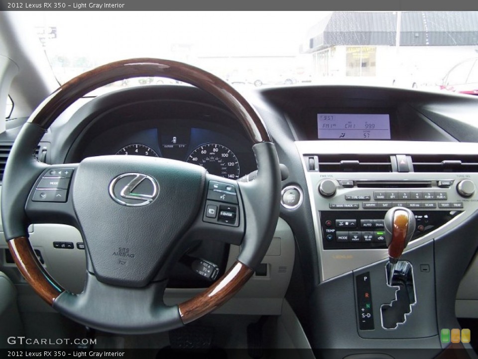 Light Gray Interior Dashboard for the 2012 Lexus RX 350 #77151998