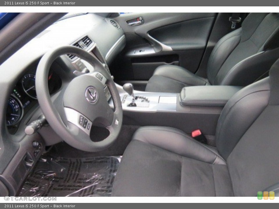 Black Interior Photo for the 2011 Lexus IS 250 F Sport #77154377